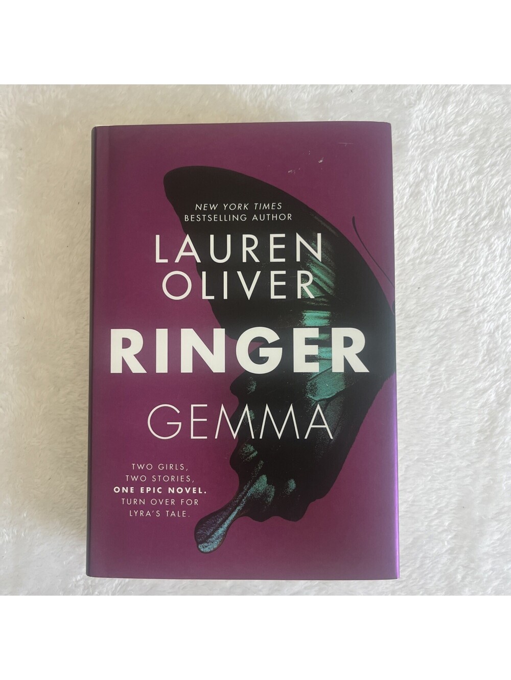 YA SCI-FI NOVEL! Ringer Lauren Oliver Flip Book Hardcover 1st Edition